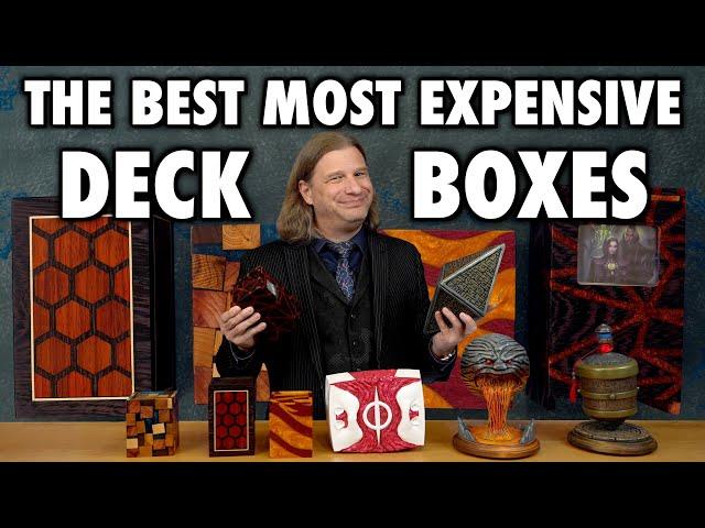 The Best (And Worst) Most Expensive Deck Boxes for Magic: The Gathering