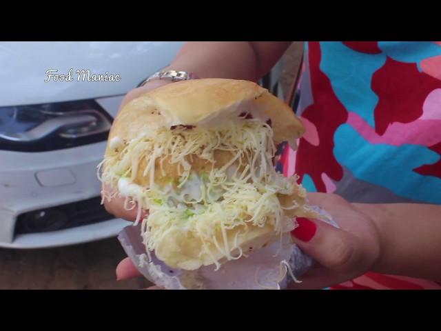 Cheese Mayonnaise Vada Pav | Mumbai Street Food | Video By Food Maniac India