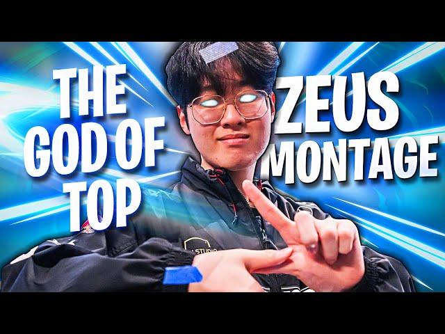 T1 ZEUS MONTAGE "THE TOP GOD" BEST OF ZEUS LCK 2024