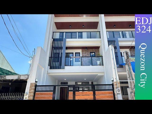 EDJ324 ▪︎ Townhouse in UP Village Quezon City | 3-Storey Brandnew