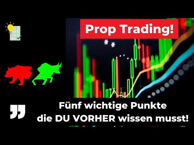 FÜNF Steuertips zu PROP TRADING in Deutschland! - Das solltest DU VORHER wissen!