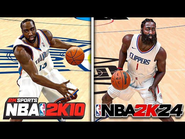 Step Back With James Harden In Every NBA 2K