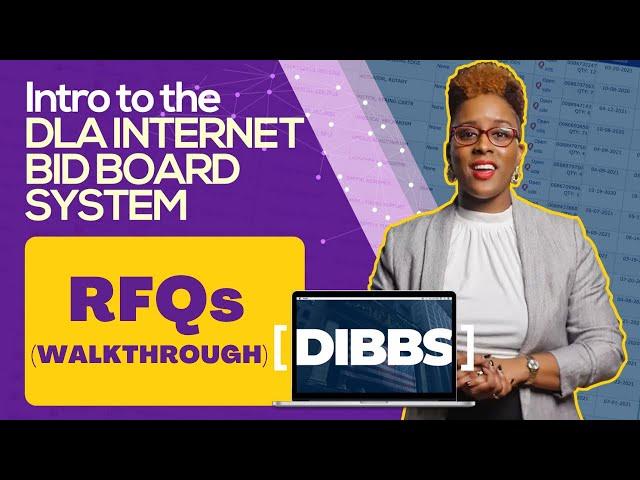 DIBBS 101: RFQs Walkthrough