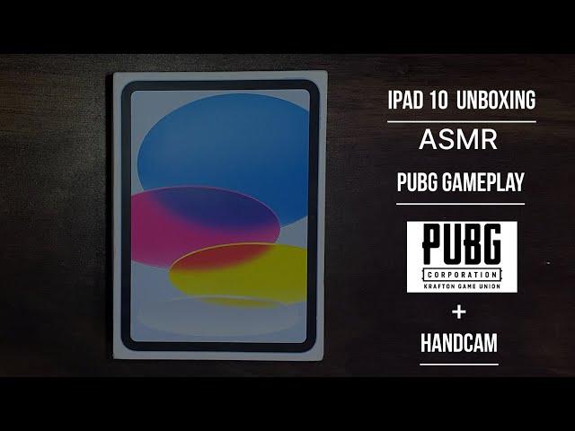 Ipad 10 Gen Asmr Unboxing ️  | Game test with Handcam #asmrwithoutmic #ipad10 #unboxing