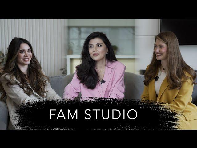 Фатима, Аида, Мэри - от женской дружбы, до совместного проекта FAMSTUDIO.