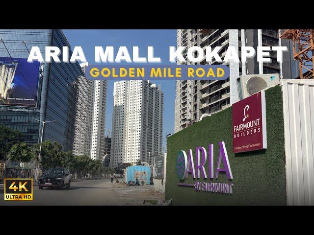 Aria Mall in Kokapet || Upcoming Mall in Kokapet || Fairmount Mall Kokapet || Golden Mile Road