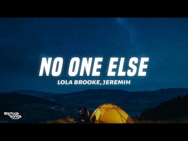 Lola Brooke - No One Else (Lyrics) ft. Jeremih