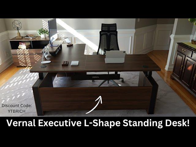 Vernal Executive L-Shape Standing Desk!