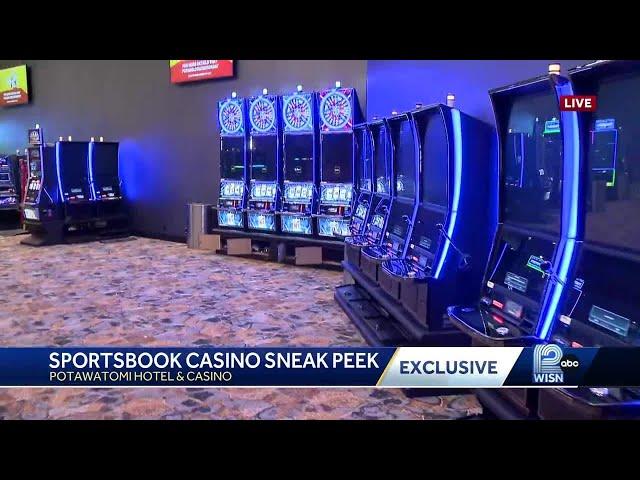 Sneak peek: Inside Potawatomi Casino and Hotel Sportsbook