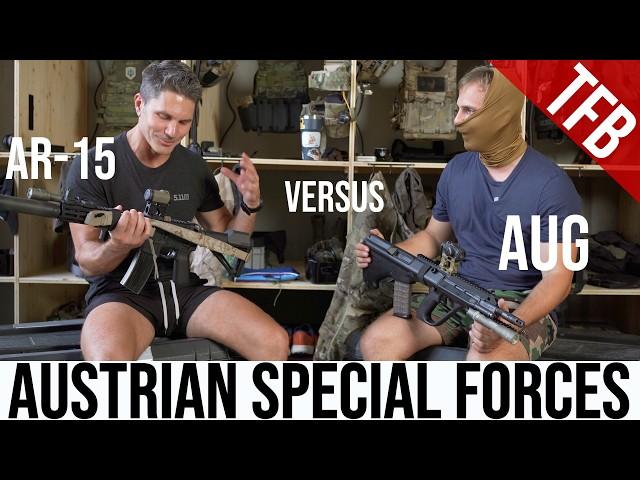 Do Austrian Special Forces Prefer the AR-15 or the AUG?