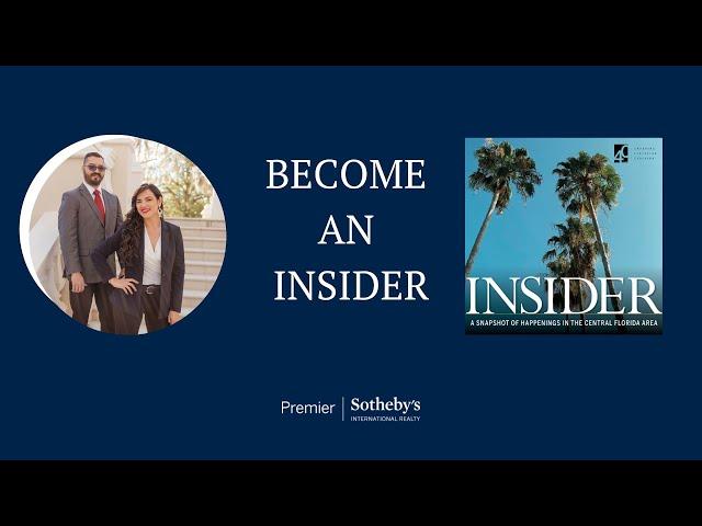 Become an Insider 