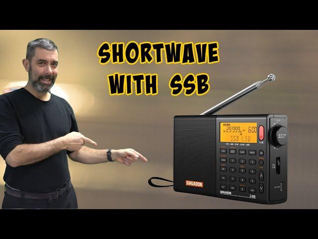 XHDATA D 808 SSB Shortwave Receiver. Perfect for getting unfiltered news.