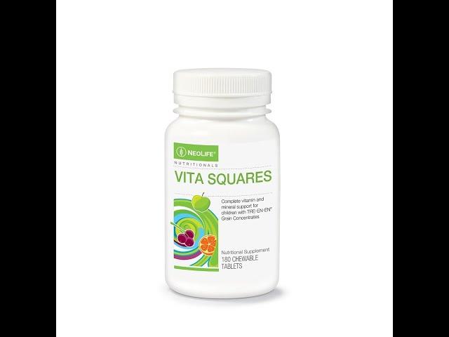 NEOLIFE PRODUCT VITA SQUARES FOR CHILDREN VITAMINS-GNLD