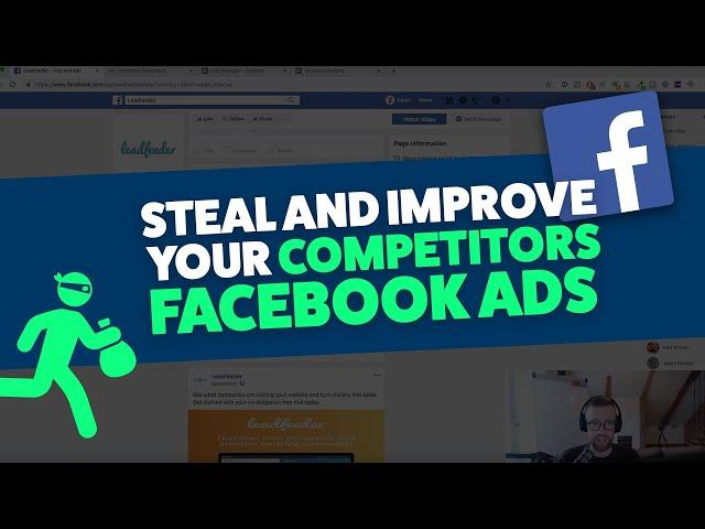 6 Ways To Steal Your Competitors Facebook Ads