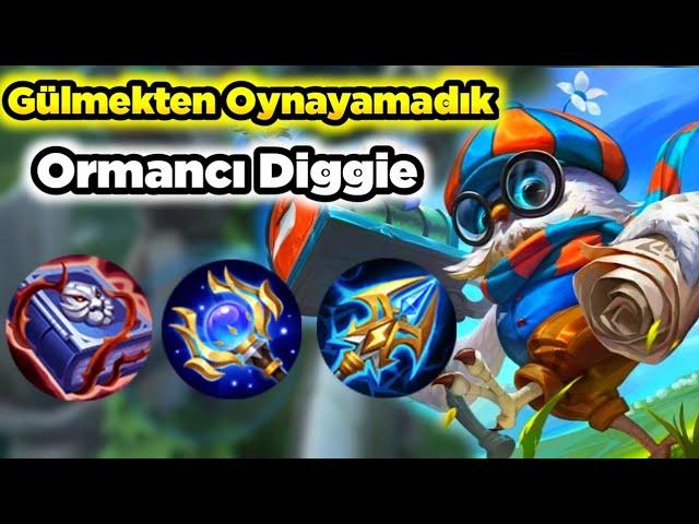 Gülmekten Oynayamadık Full Büyü Gücü Orman Diggie Troll Değil Çok Güçlü Mobile Legends