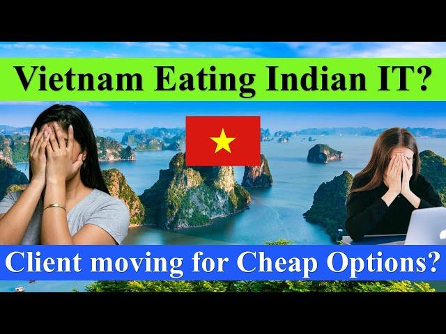 Vietnam  EATING Indian  IT Jobs? US, Europe looking for cheap solutions #airedtech #itjobs #jobs