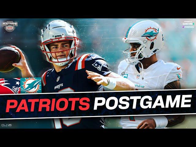 LIVE: Patriots vs Dolphins Postgame Show