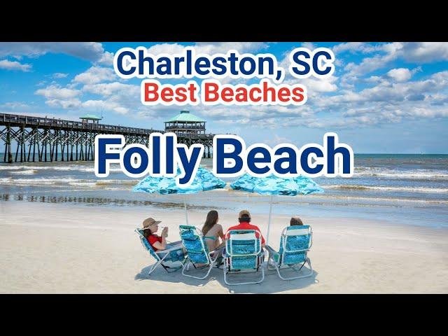 Folly Beach- Best Beaches Near Charleston, SC 2/5  South Carolina- Kiawah Island