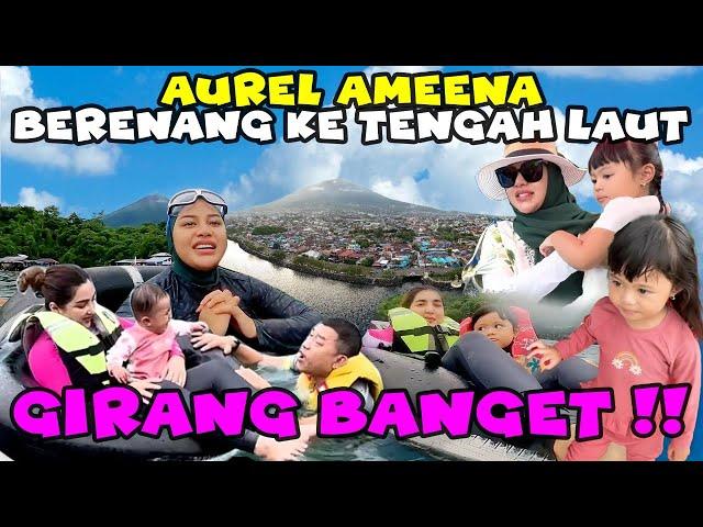 AUREL AMEENA GIRANG BERENANG TENGAH LAUT!! PIPI ANANG B. ASHANTY JAGA AZURA