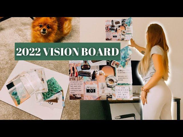 How to Create Your Vision Board for 2022  | Rachie Demp