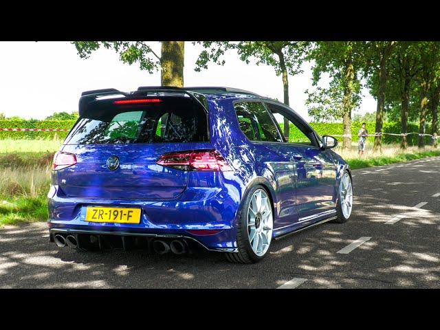 BEST OF VOLKSWAGEN Golf GTI/R Sounds 2023! Anti Lag, Launches, Crazy Moments Etc!