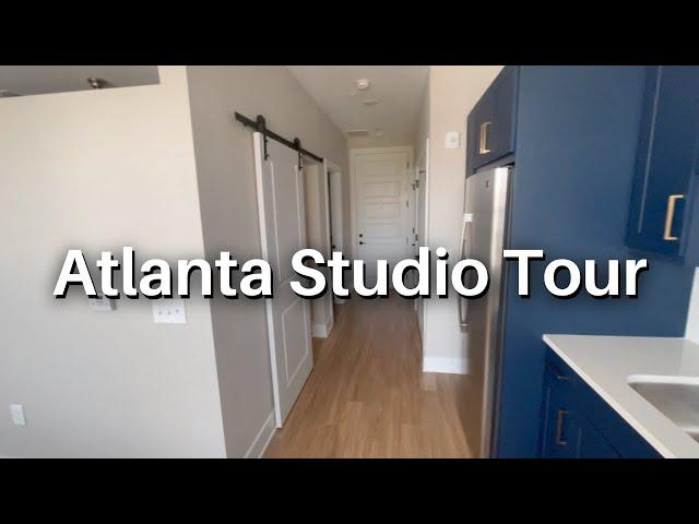 Downtown Atlanta Studio Apartment Tour [Apt Details Inside!]