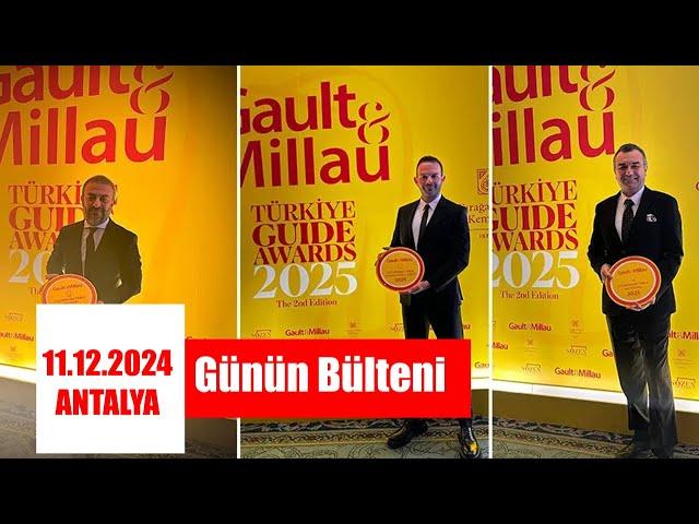 Antalya'da Günün Bülteni - 11.12.2024