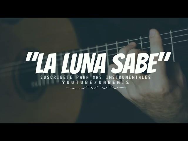 Base De Rap - "La Luna Sabe"  Hip Hop Guitar Instrumental beat 2022