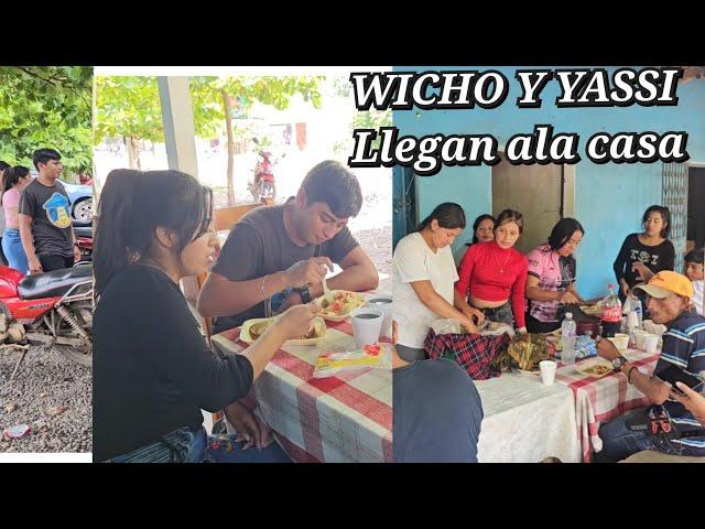 WICHO y YASSI Llegan A Comer ala CasaVean Lo q Nos Llevo Para El Almuerzo