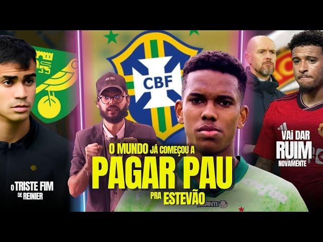 Primeira CONVOCAÇÃO de Estevão tem REPERCUSSÃO MUNDIAL | ALERTA VERMELHO com Rodrygo | Sancho... |E+