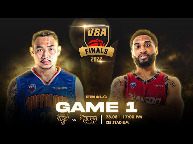 [TRỰC TIẾP] VBA 2022 | CHUNG KẾT | GAME 1: Saigon Heat vs Hanoi Buffaloes