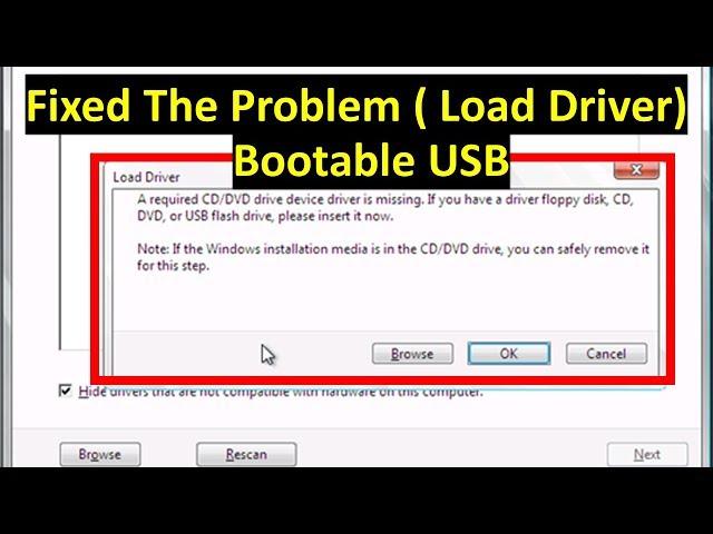 How to add USB 3.0 Drivers to Bootable USB windows 7 | To fixed windows installation error