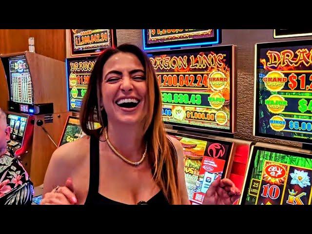 Betting HUGE on Two New Vegas Slot Machines Installed That Day!!