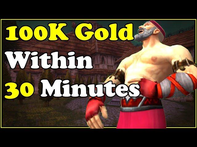 100k Gold Within 30 Minutes In WoW Dragonflight - Gold Farming