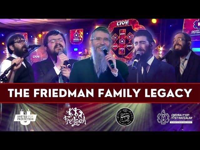 The Friedman Family Legacy – Avremel, Benny, Eli Marcus & 8th Day | Freilach & Shira - Hatzalah-Thon