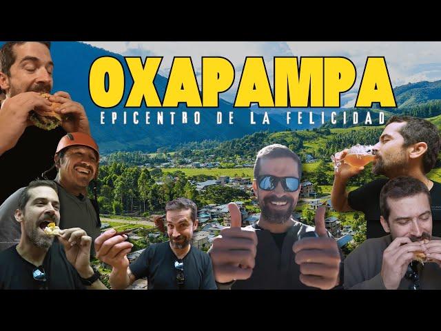 Las fijas en Oxapampa. Viaja y prueba, Luciano Mazzetti y Tejadita gozando de lo lindo en la selva.