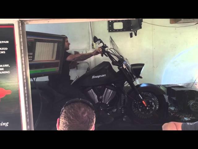 90% throttle dyno Helen 2015 Freedom True Dual Exhaust Lloydz Cams