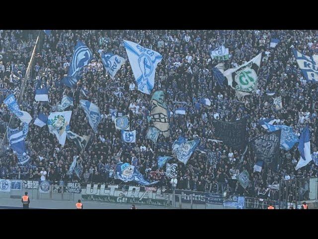 25.000 Schalke Fans at Olympiastadion Berlin | 2.Bundesliga Hertha BSC vs Schalke 04 1:2 "08.03.25"