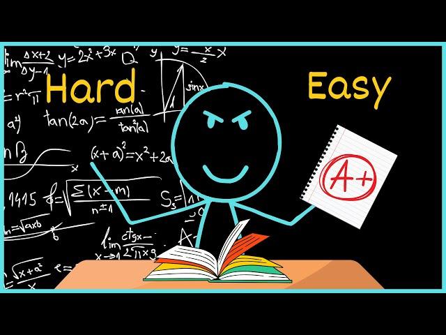 How to ENJOY studying hard subjects and ACE THEM ALL