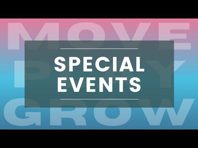 Special Events