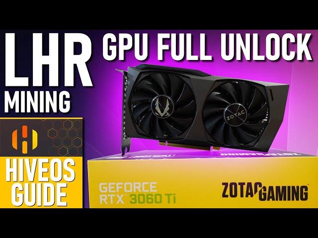 LHR GPU Mining Full Unlock With Dual Mining On HIVEOS | Tested on RTX 3060 TI