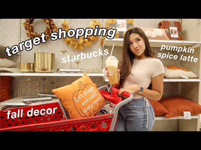 come waste money on fall decor at target + haul