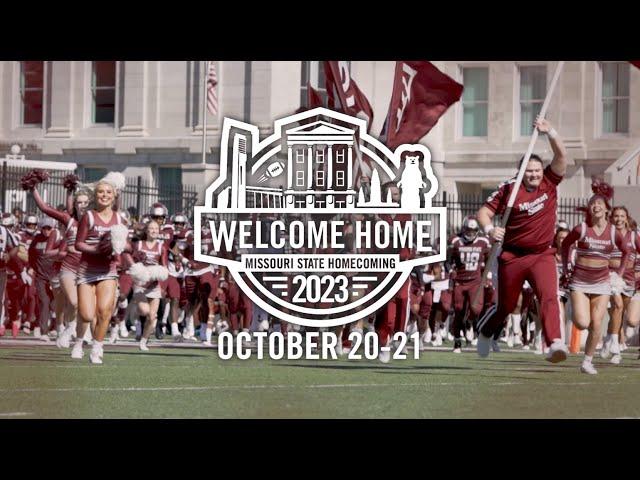 Welcome Home - Homecoming 2023 - Missouri State University