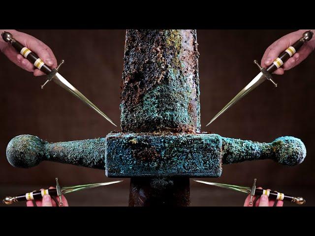 Beautiful Dagger from "Game of Thrones" - Restoration ASMR