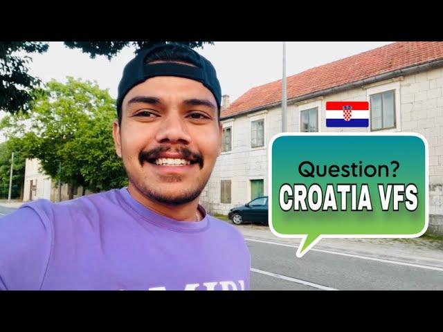 Croatia vfs submission | vfs global delhi | vfs question |