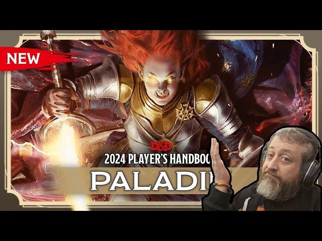 D&D 5e 2024 Player's Handbook Paladin Reveal | Nerd Immersion