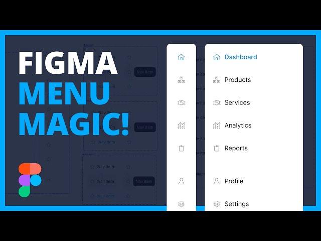 Create a Collapsible Sidebar in Figma like a PRO!