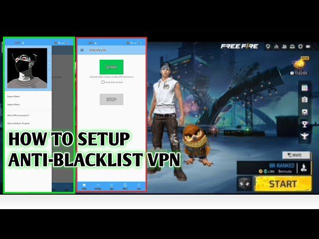 How to setup Anti-blacklist vpn || #freefire @mahin69x80