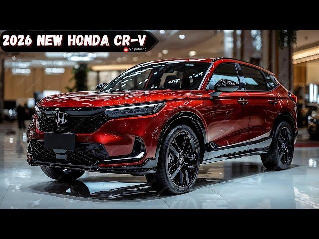 2026 Honda CR-V (Red) - A Stylish and Efficient SUV