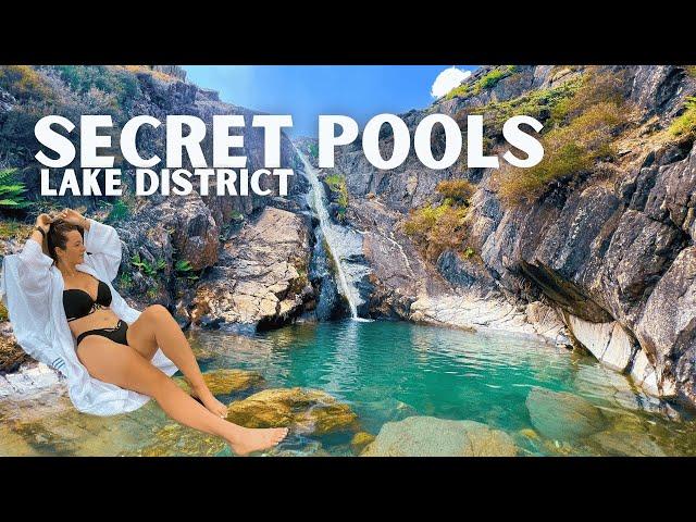 Secret wild swimming spot in the Lake District (Van Life UK) S4 Ep4